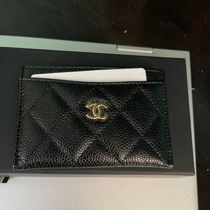 Chanel credit card holder new